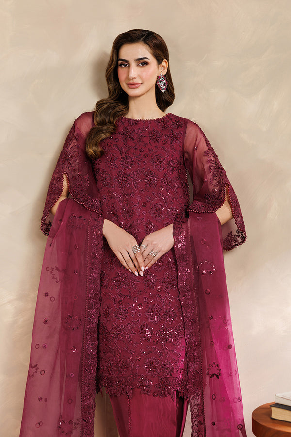 Zarif | Zayrah Formals | ZYR-SURKH-01