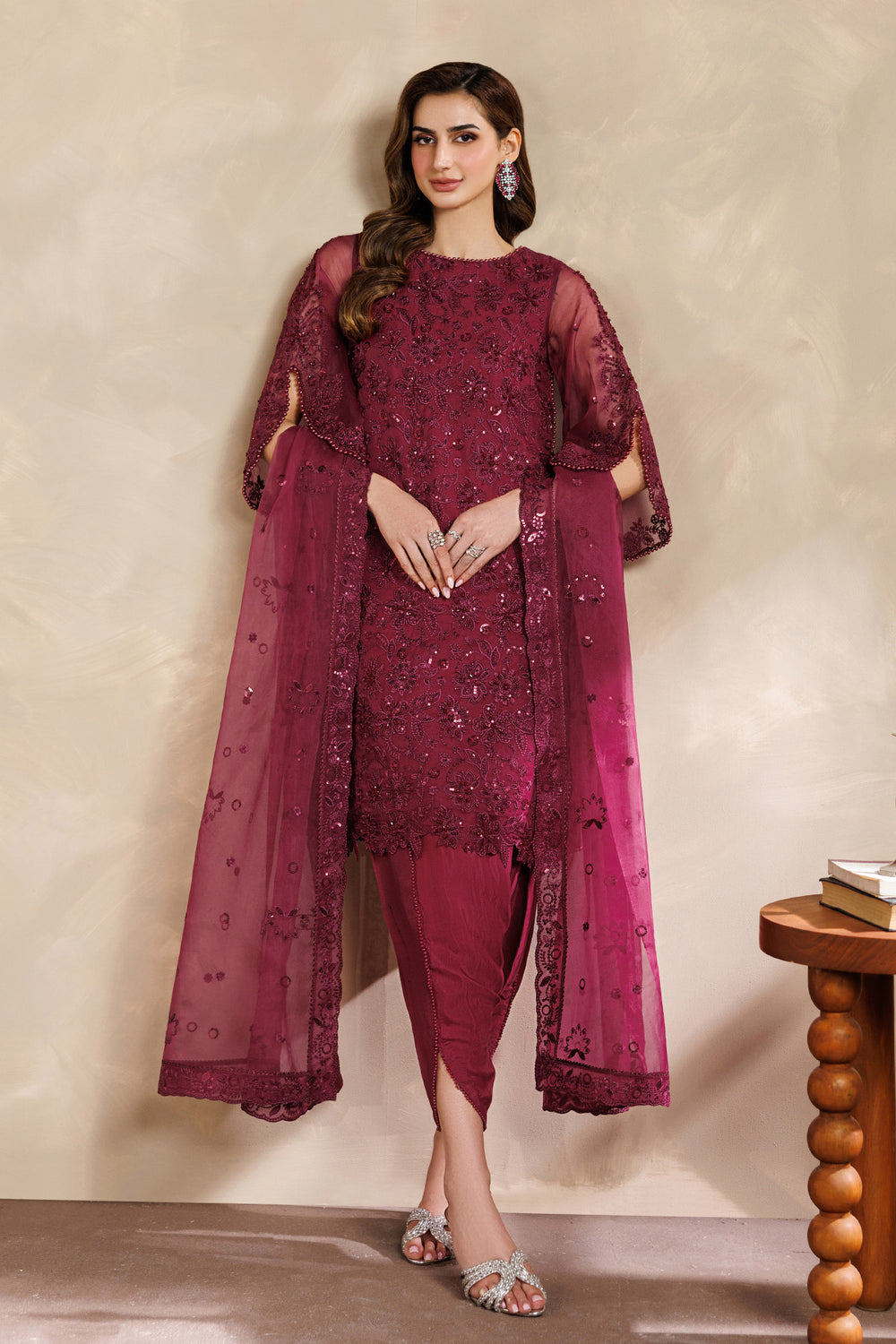 Zarif | Zayrah Formals | ZYR-SURKH-01