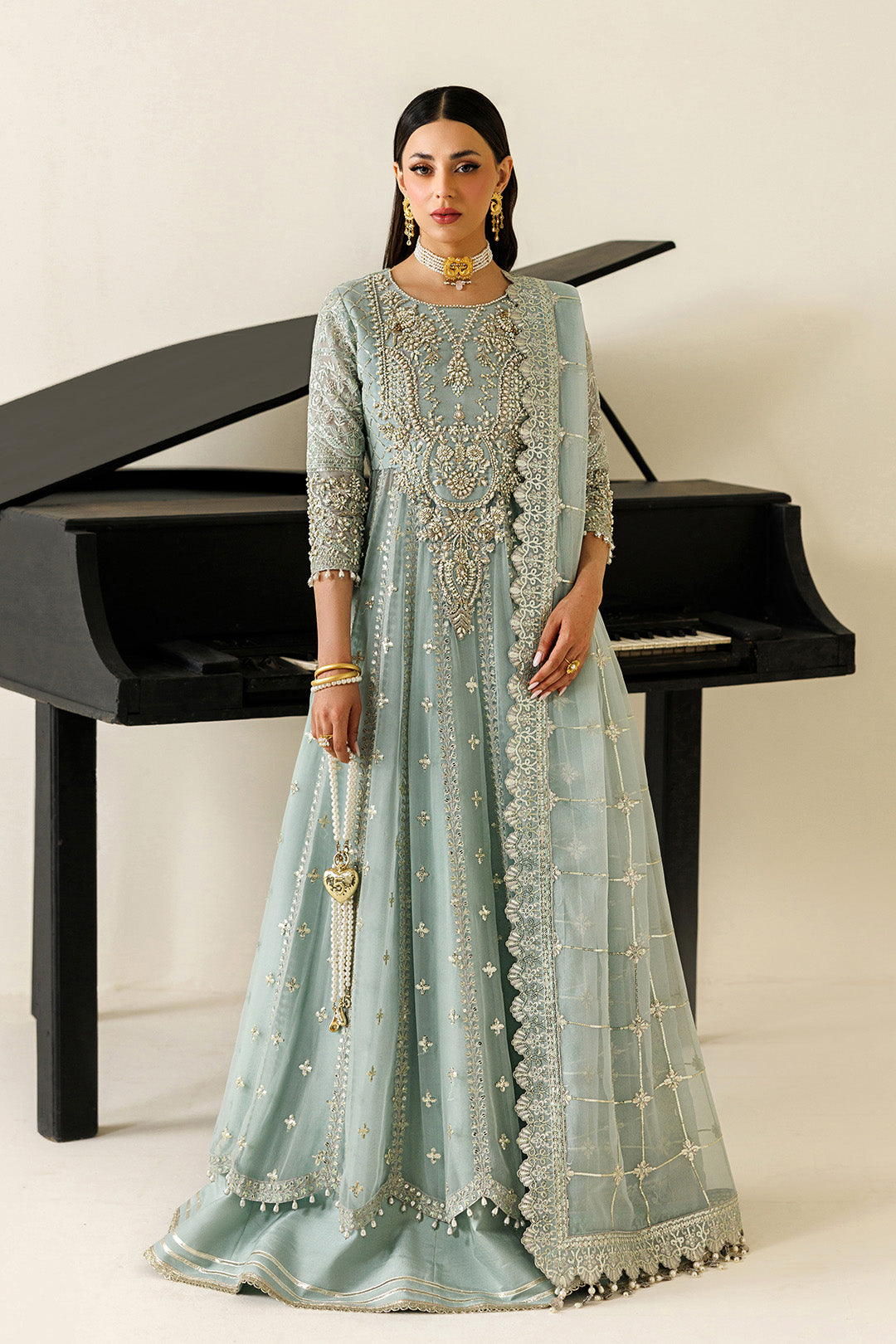 Alizeh | Aymal Luxury Bamber Chiffon | AF-BHM-4070-Sinoor