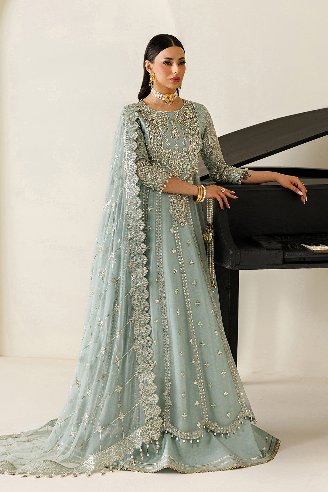 Alizeh | Aymal Luxury Bamber Chiffon | AF-BHM-4070-Sinoor