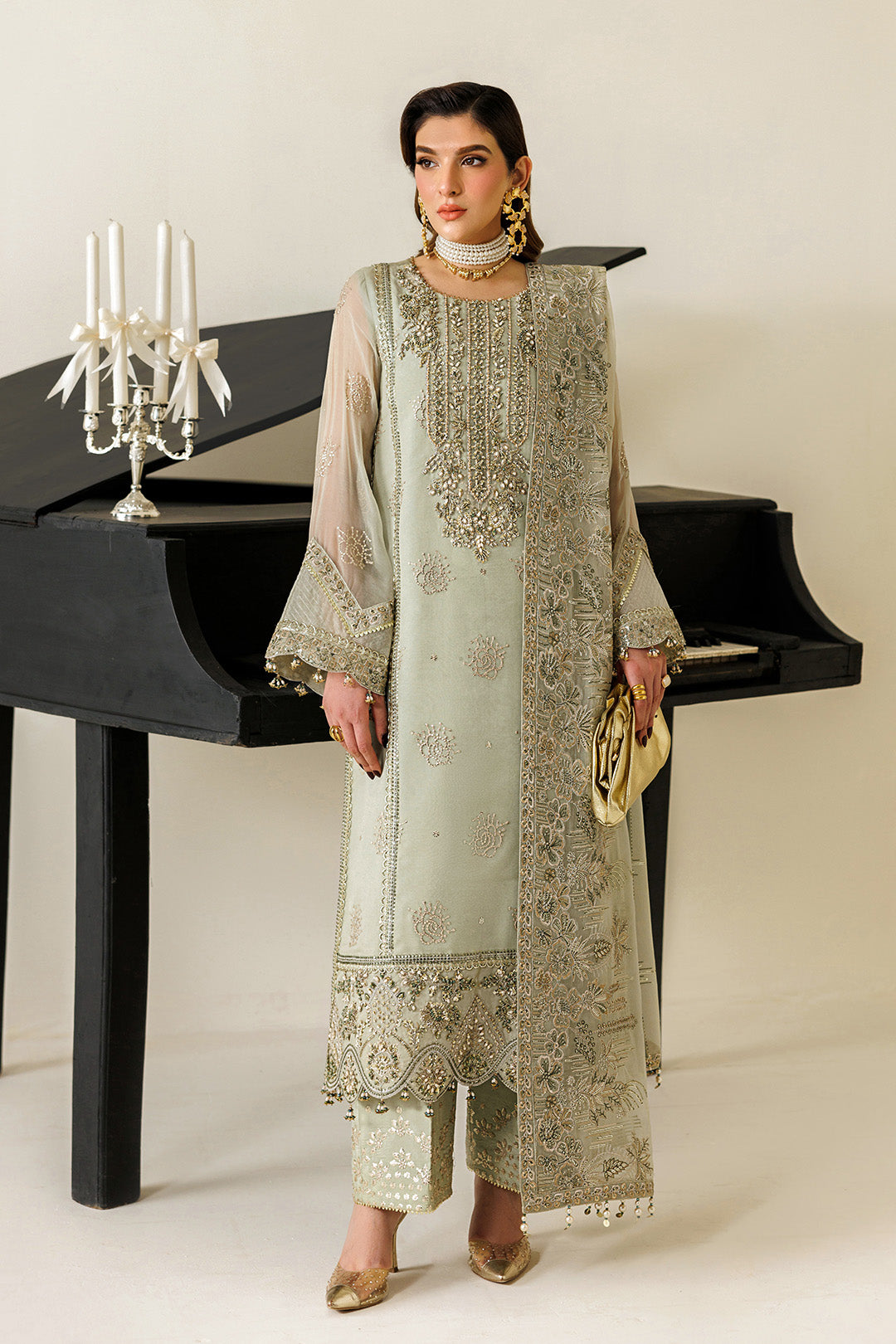 Alizeh | Aymal Luxury Bamber Chiffon | AF-BHM-4072-Javi