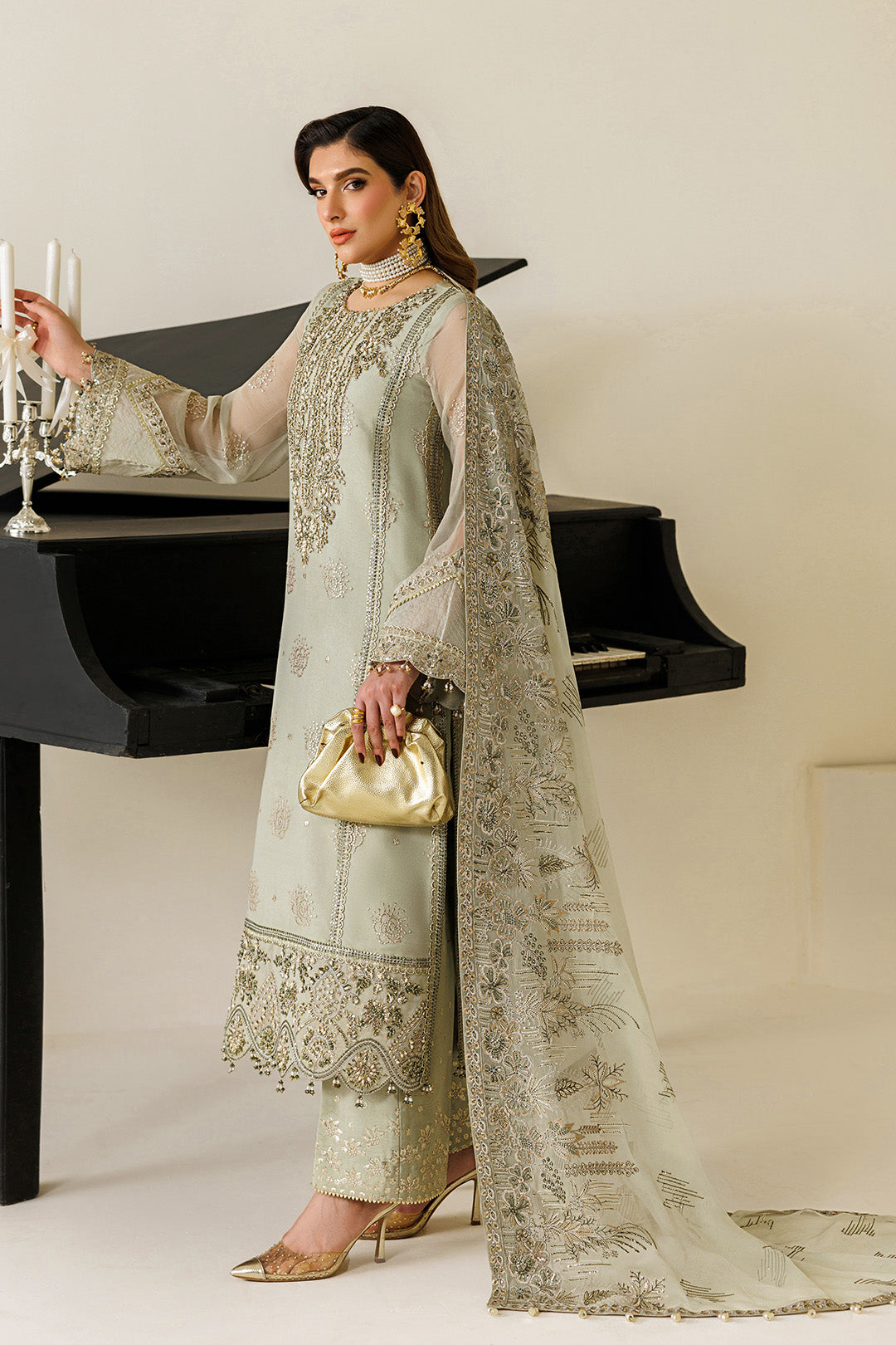 Alizeh | Aymal Luxury Bamber Chiffon | AF-BHM-4072-Javi