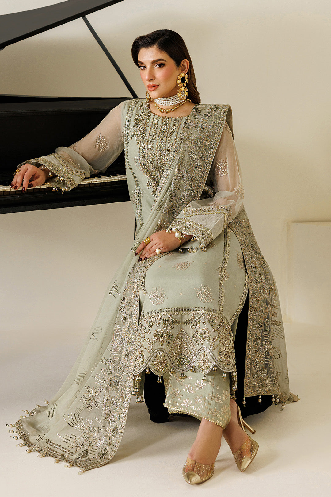 Alizeh | Aymal Luxury Bamber Chiffon | AF-BHM-4072-Javi
