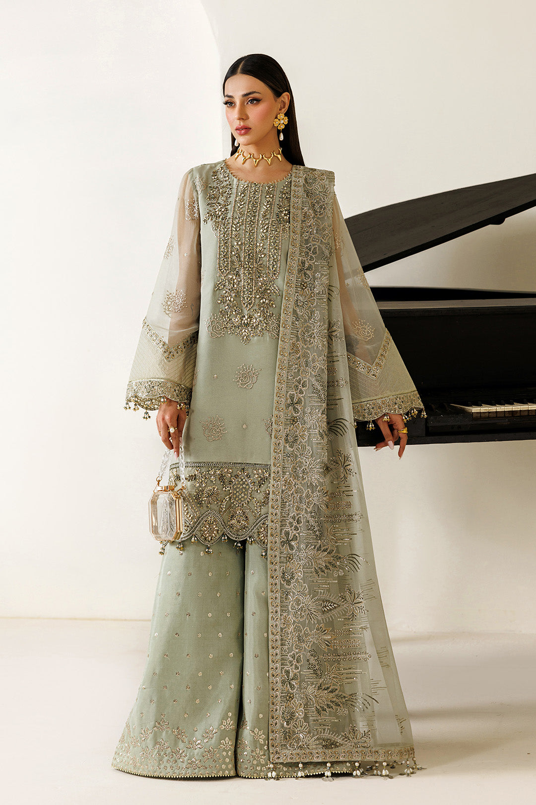 Alizeh | Aymal Luxury Bamber Chiffon | AF-BHM-4072-Javi