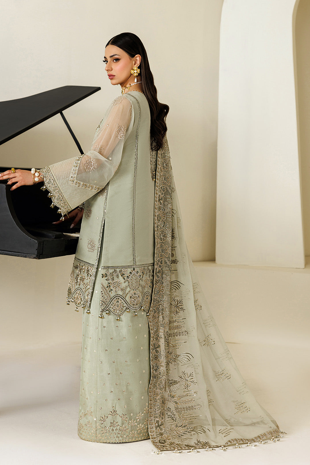 Alizeh | Aymal Luxury Bamber Chiffon | AF-BHM-4072-Javi