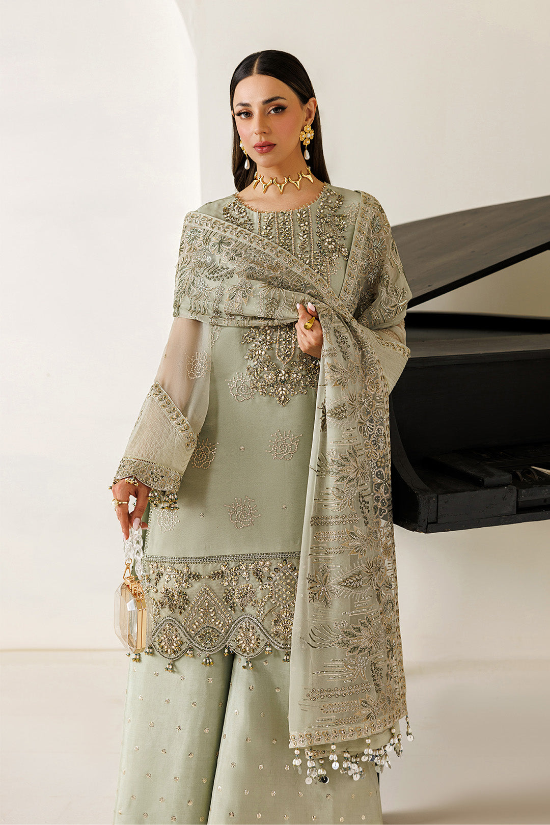 Alizeh | Aymal Luxury Bamber Chiffon | AF-BHM-4072-Javi