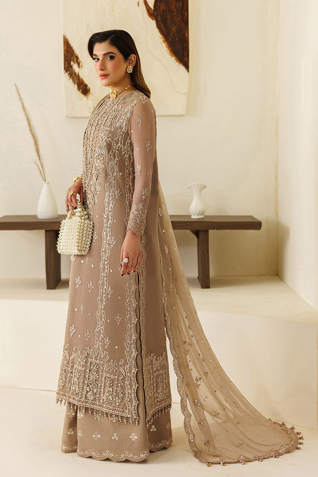 Alizeh | Aymal Luxury Bamber Chiffon | AF-BHM-4069-Dise