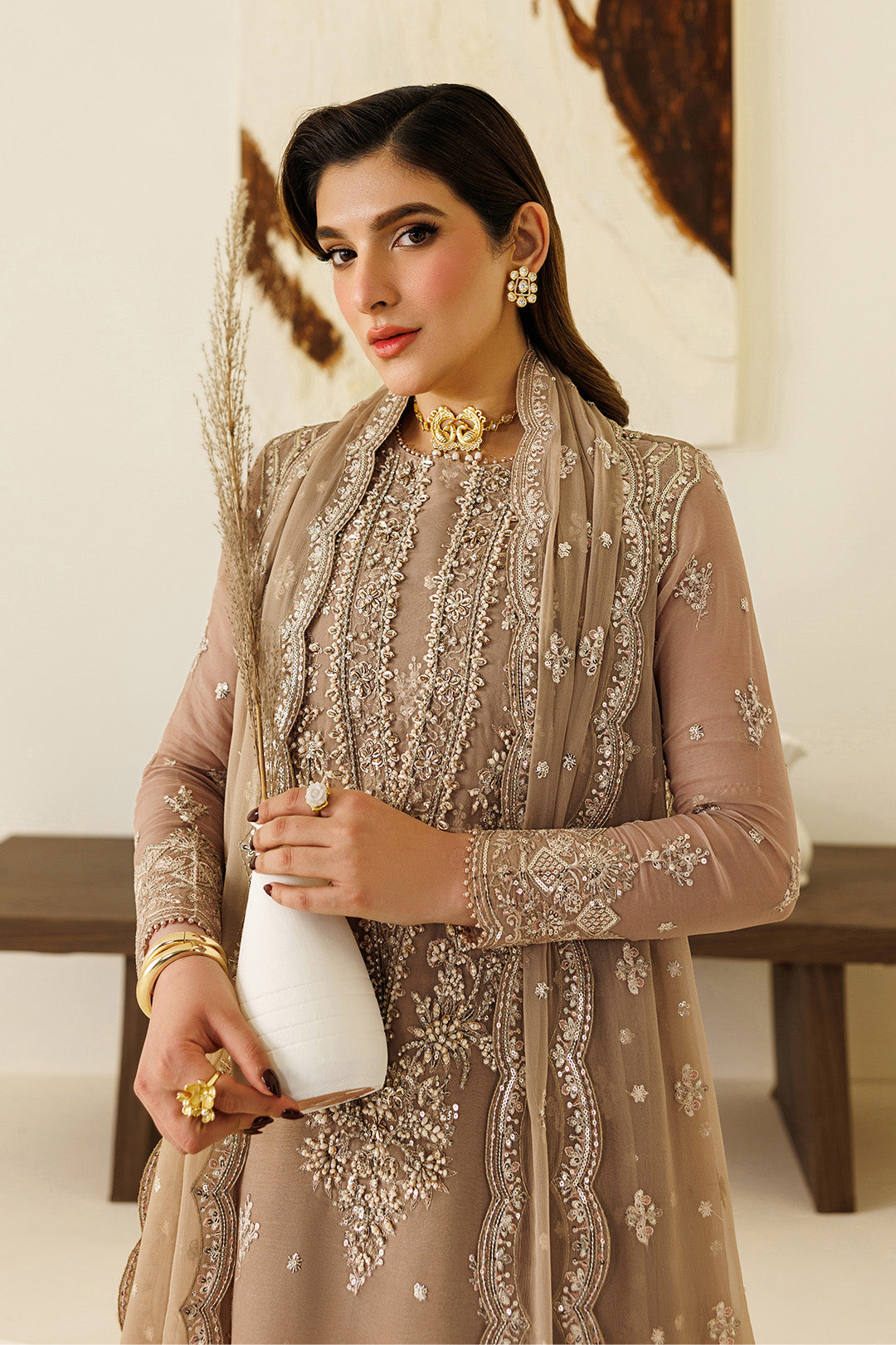 Alizeh | Aymal Luxury Bamber Chiffon | AF-BHM-4069-Dise