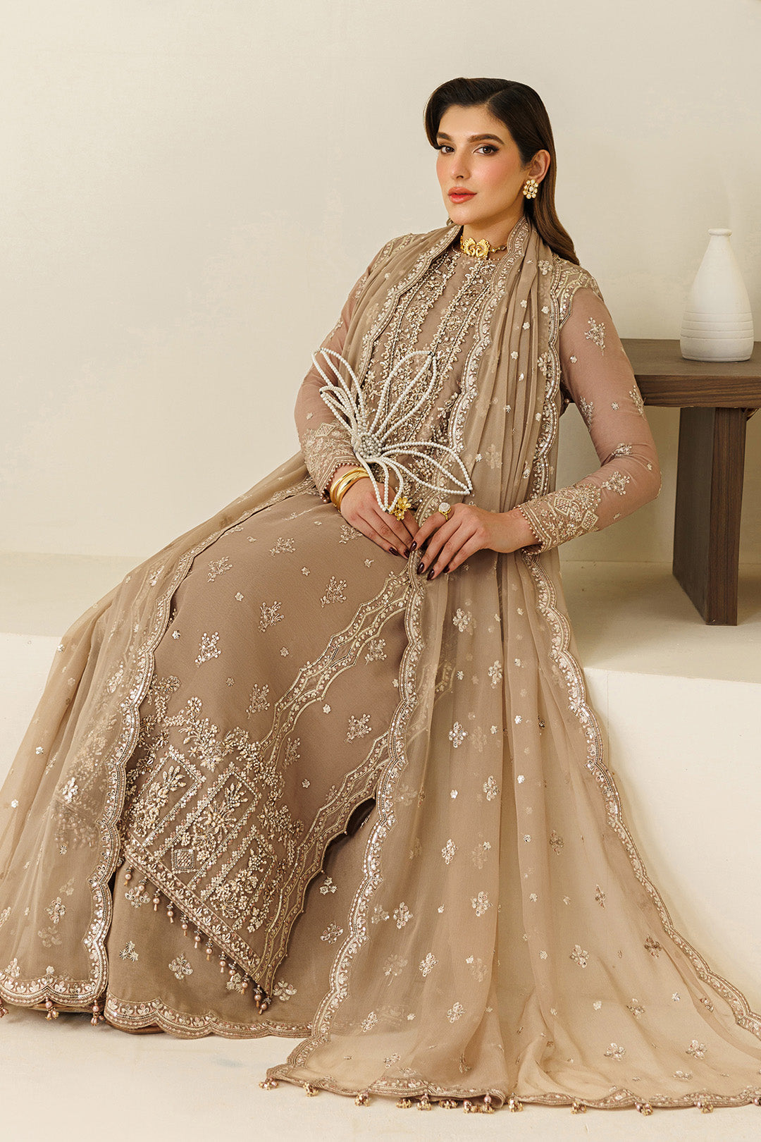 Alizeh | Aymal Luxury Bamber Chiffon | AF-BHM-4069-Dise