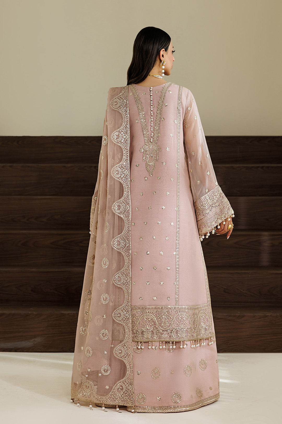 Alizeh | Aymal Luxury Bamber Chiffon | AF-BHM-4076-Reef