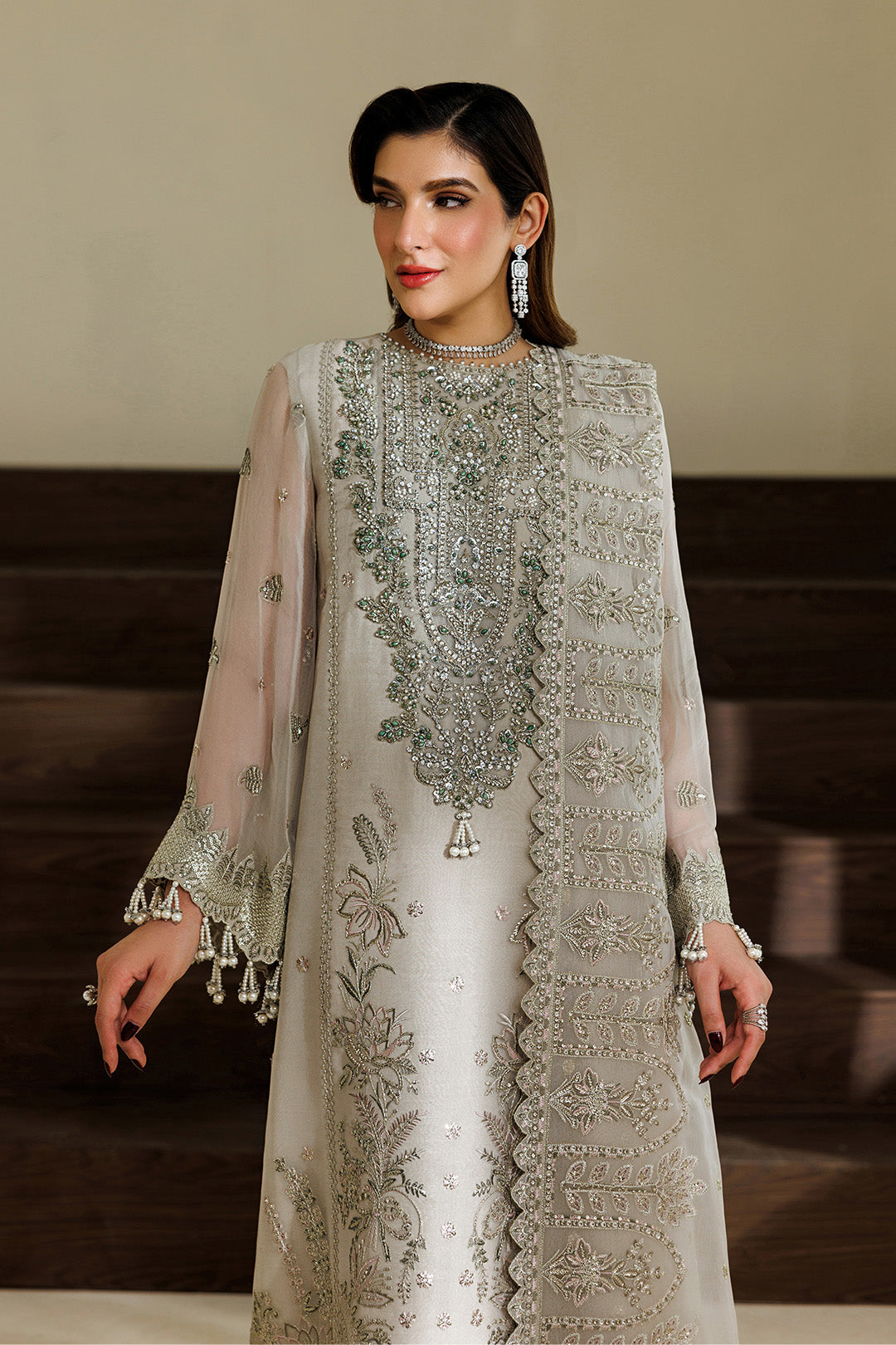 Alizeh | Aymal Luxury Bamber Chiffon | AF-BHM-4074-Navya