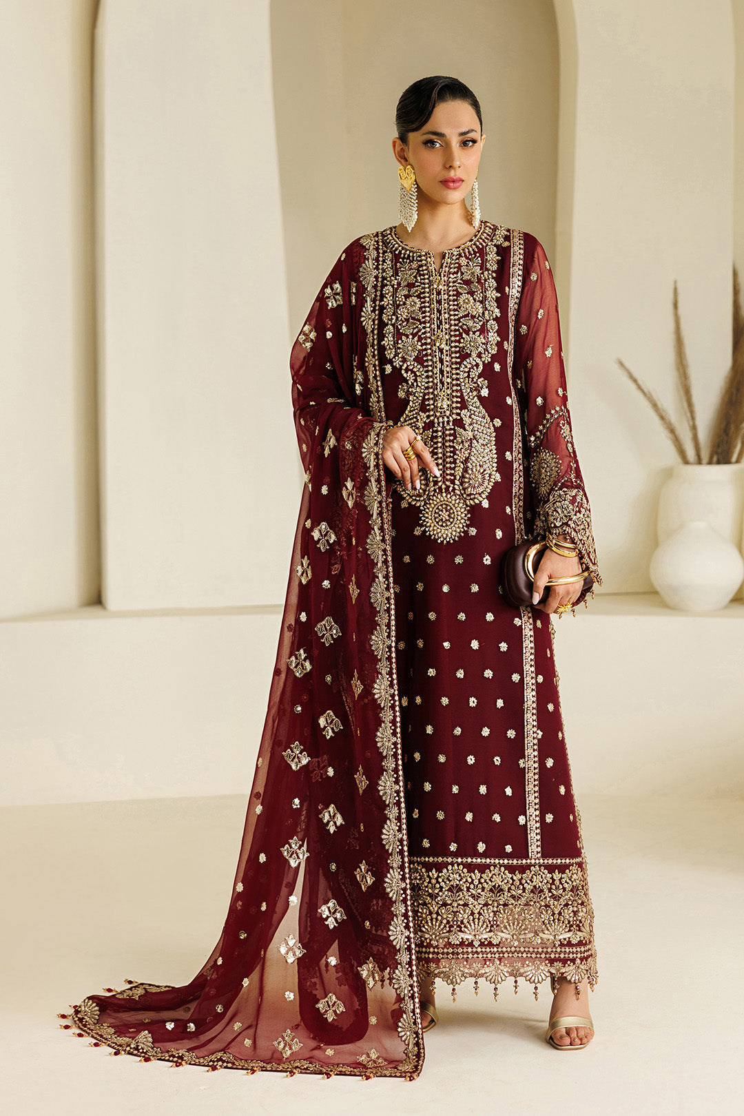 Alizeh | Aymal Luxury Bamber Chiffon | AF-BHM-4071-Lira