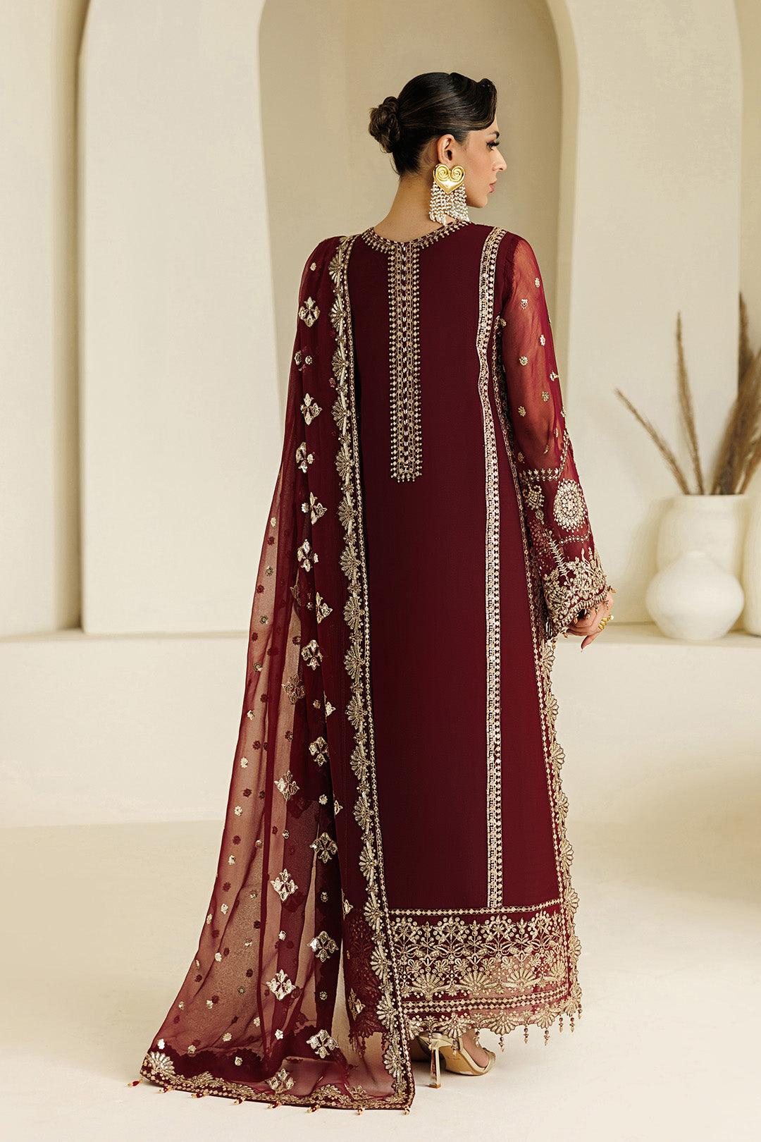 Alizeh | Aymal Luxury Bamber Chiffon | AF-BHM-4071-Lira