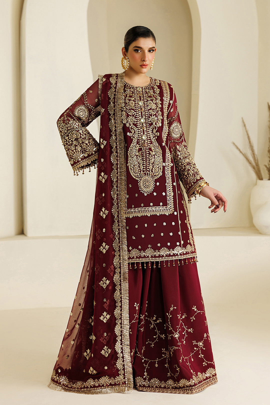 Alizeh | Aymal Luxury Bamber Chiffon | AF-BHM-4071-Lira