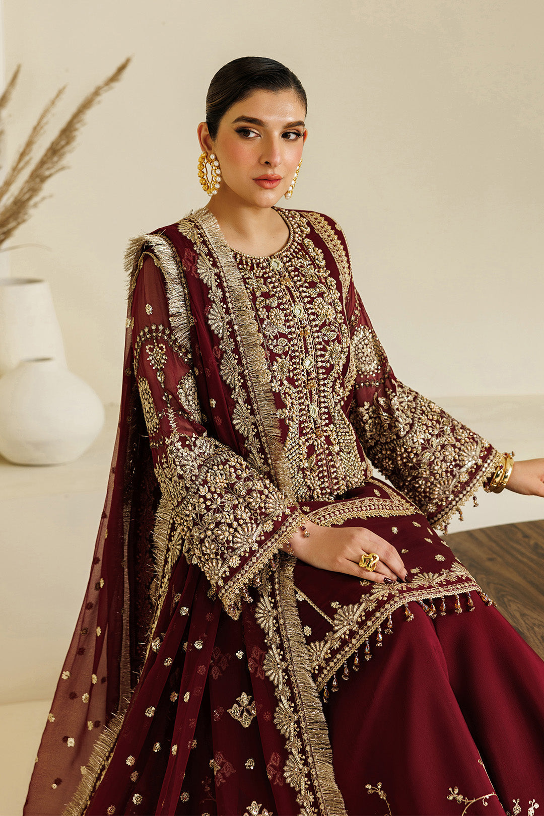 Alizeh | Aymal Luxury Bamber Chiffon | AF-BHM-4071-Lira