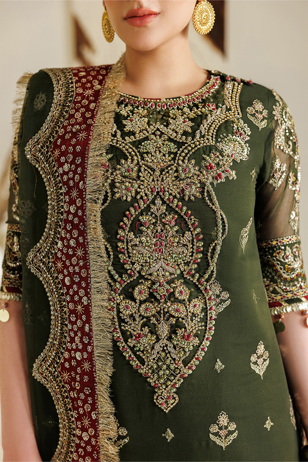 Alizeh | Aymal Luxury Bamber Chiffon | AF-BHM-4075-Hyan
