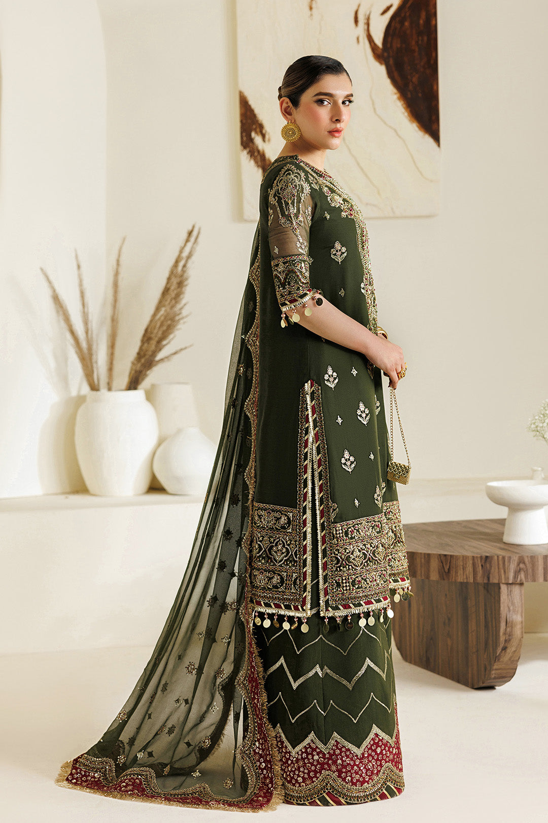 Alizeh | Aymal Luxury Bamber Chiffon | AF-BHM-4075-Hyan