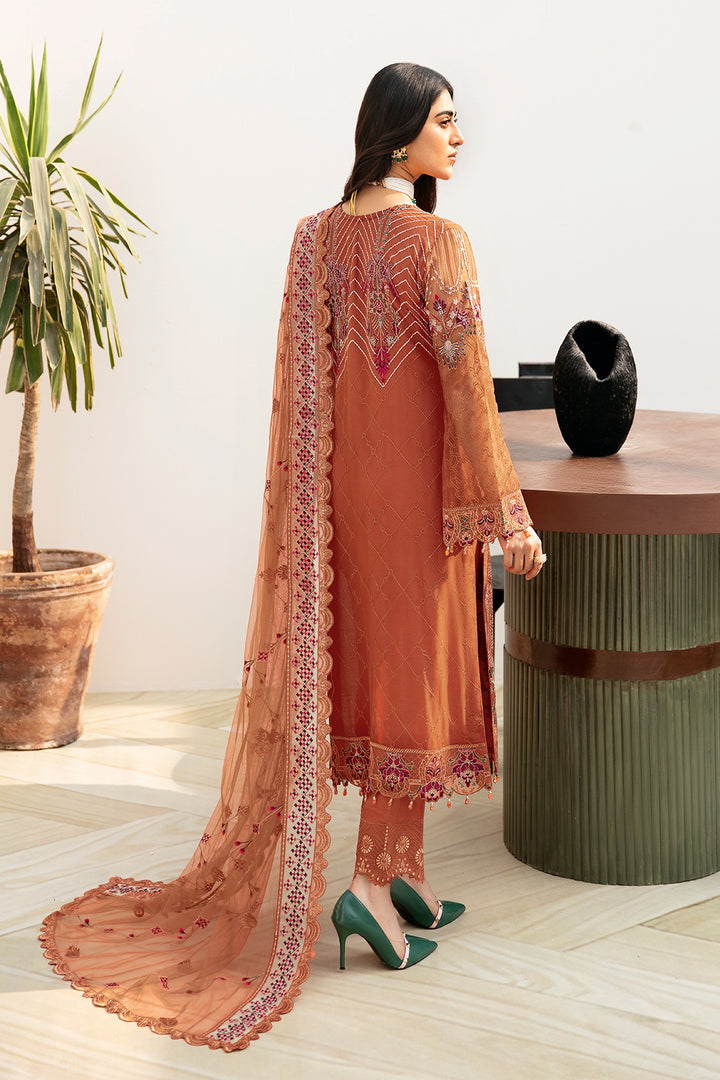Ramsha | Chevron Chiffon Collection | A-810