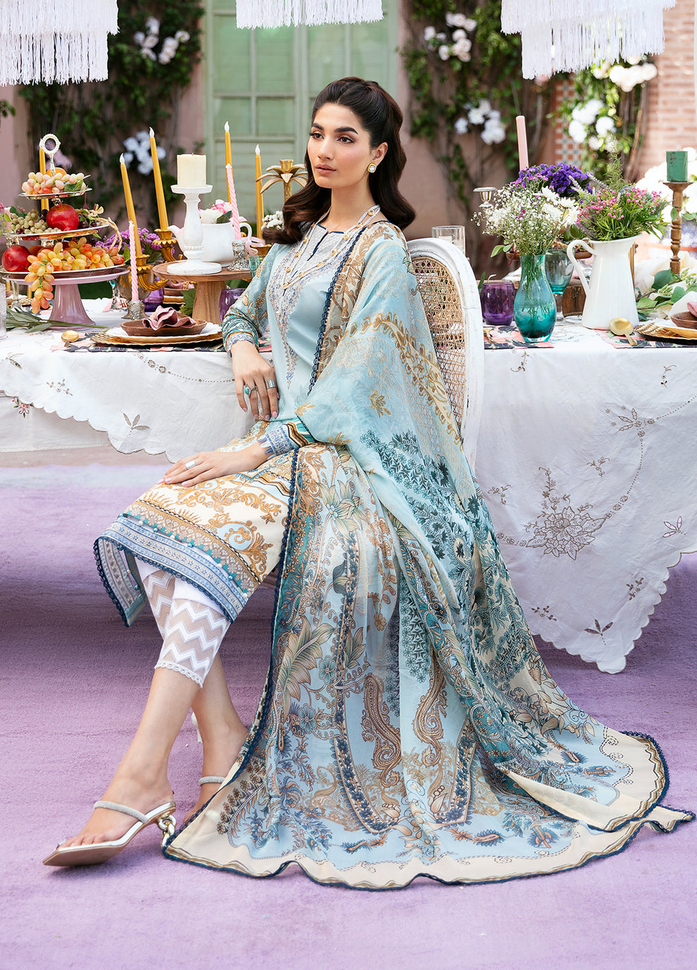 Gulaal | Summer Glow Lawn 24 | AMAYRAH (GL-L-24V3-02)