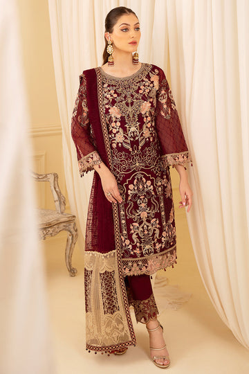 Ramsha | Minhal Organza Collection | M-706