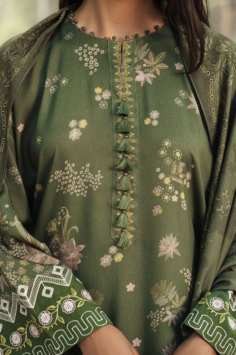 Cross Stitch | Khaddar Linen 25 | WHISPERING PETALS