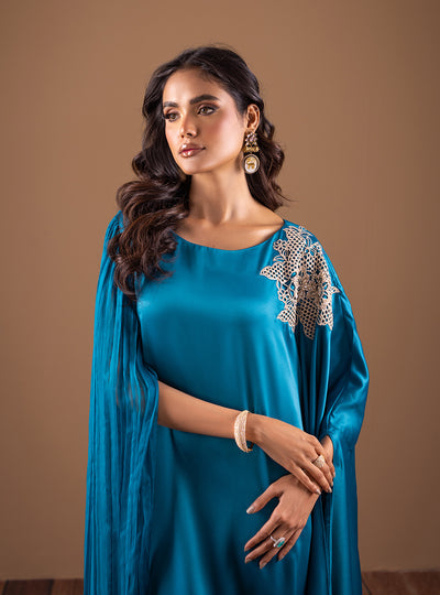 Zainab Chottani | The Kaftan Edit | Teal Waves
