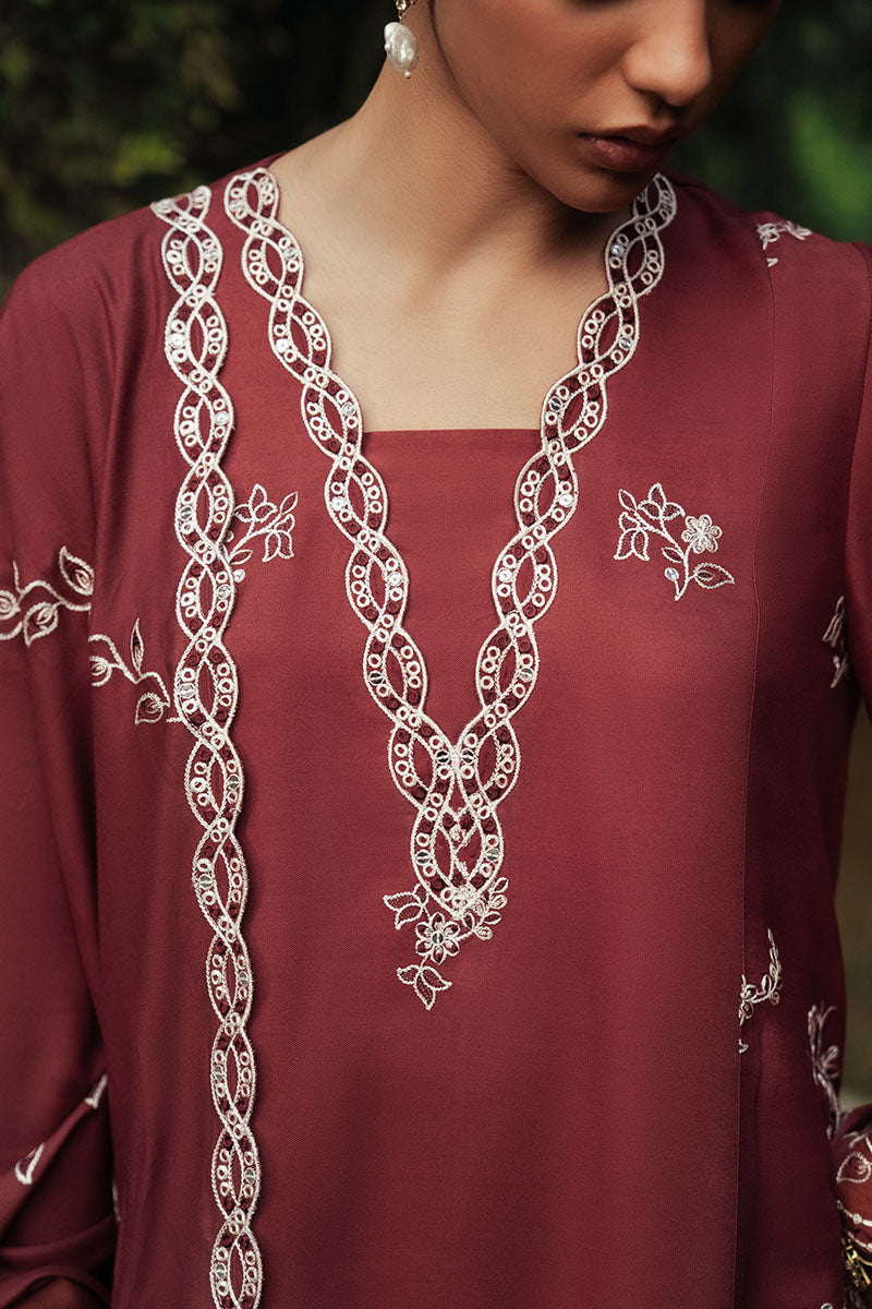 Cross Stitch | Khaddar Linen 25 | ROUGE LUXE