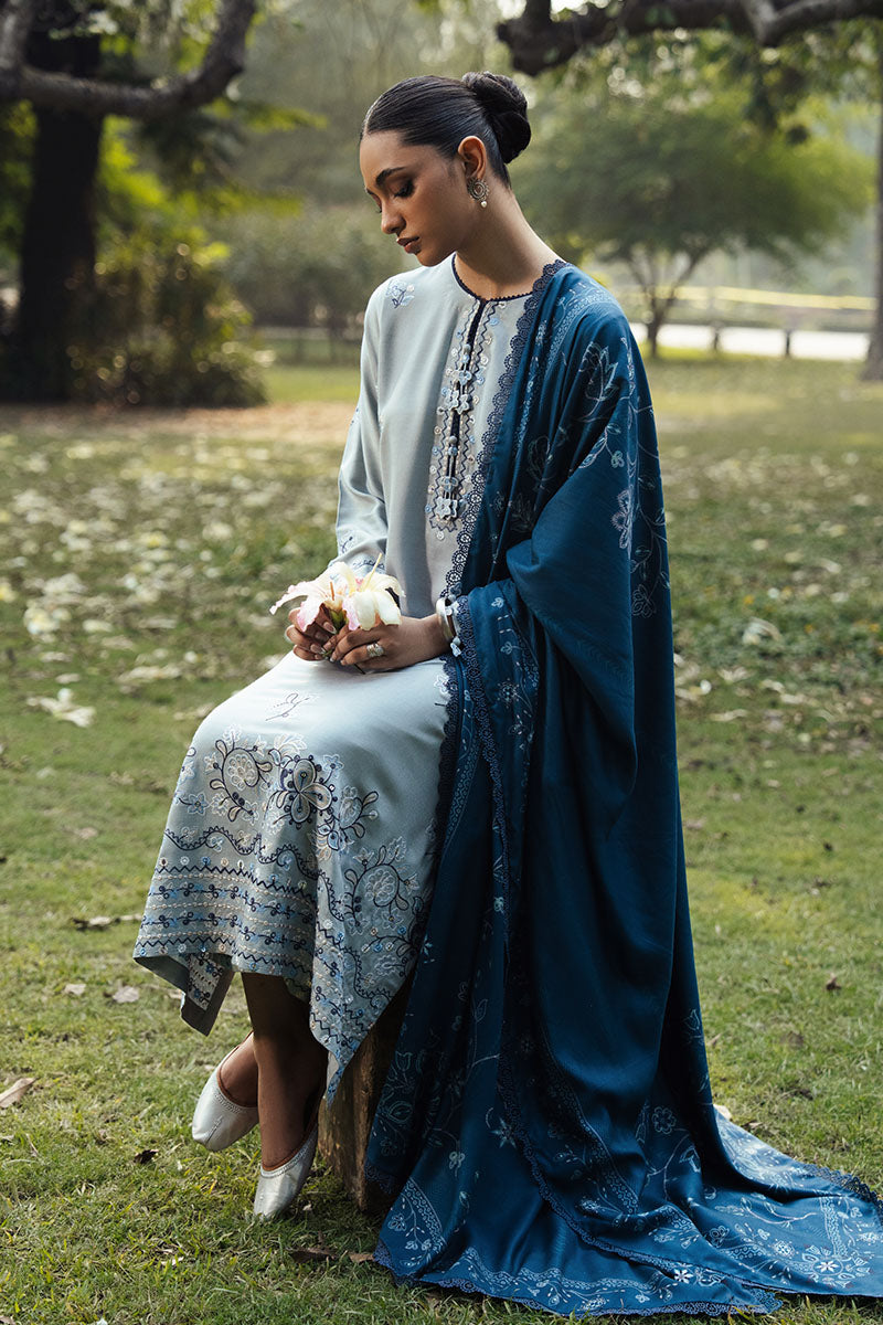 Cross Stitch | Khaddar Linen 25 | ARONA HAZE
