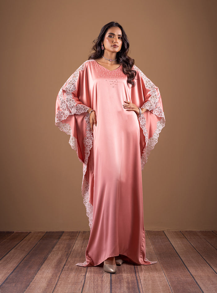 Zainab Chottani | The Kaftan Edit | Coral Blossom