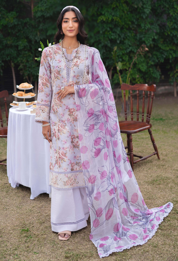 Humdum | Gardenia Lawn 24 | Printkari Lawn PLG 04