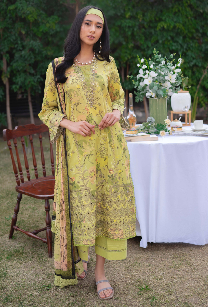 Humdum | Gardenia Lawn 24 | Printkari Lawn PLG 09