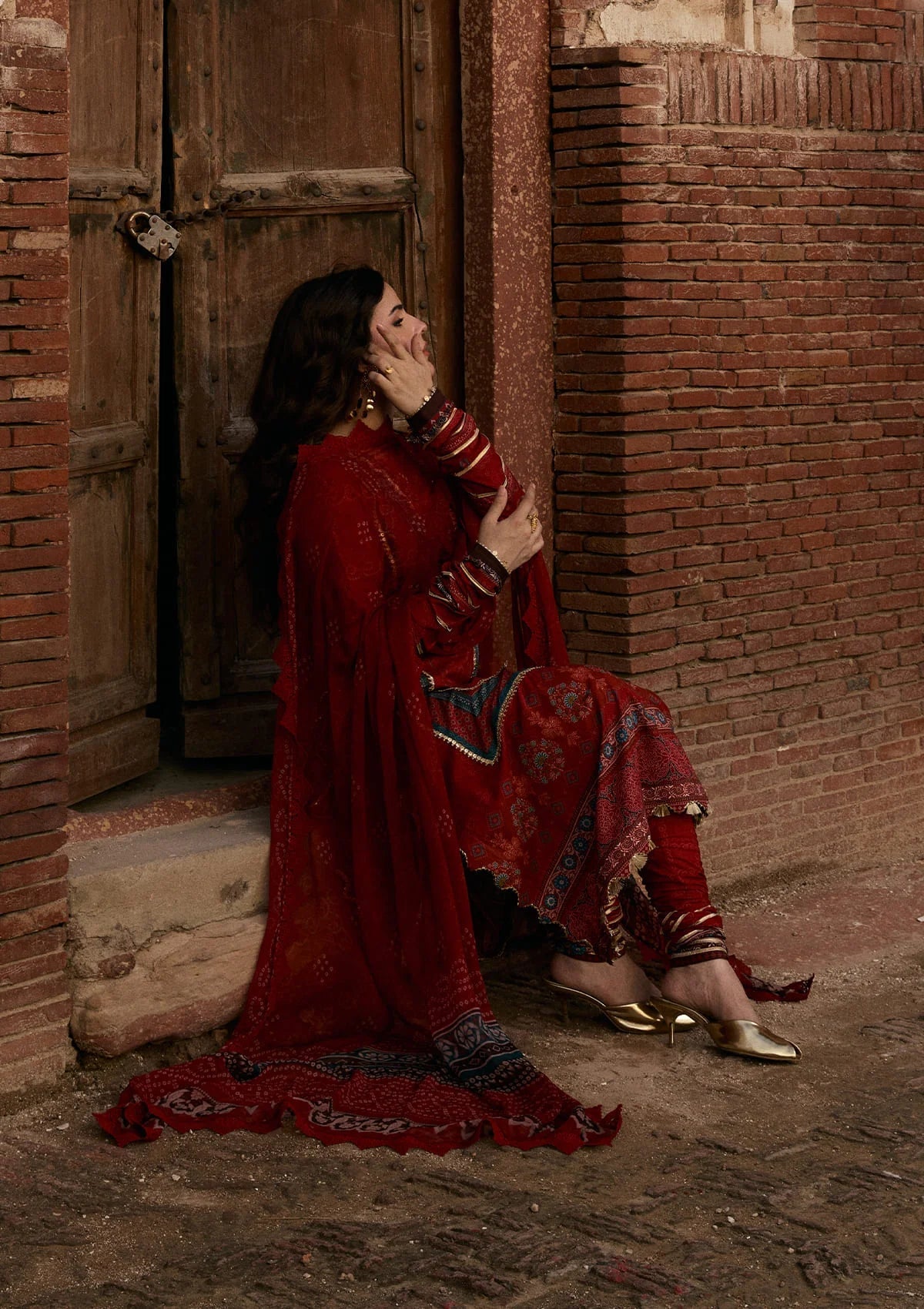 Kahf Premium | Prints Collection 26 | KPS-1A SURKH NOOR