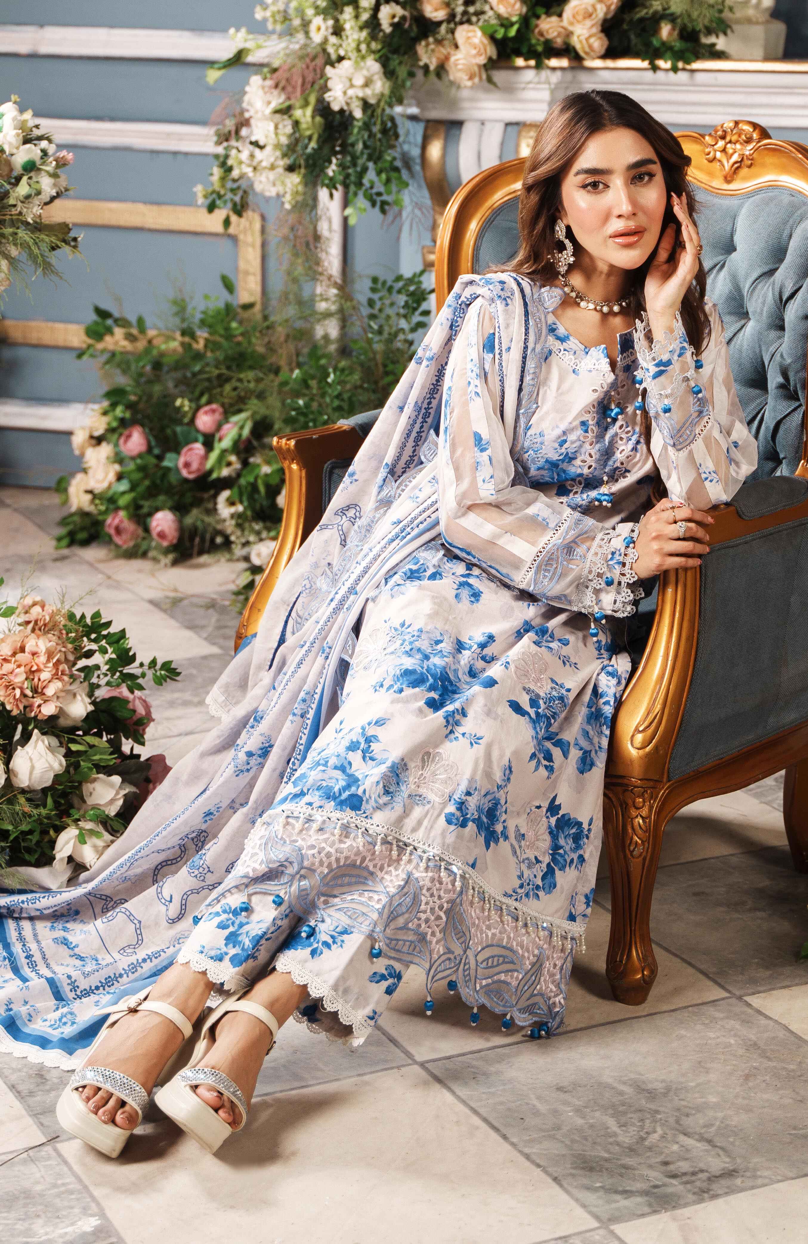 Al Zohaib | Printkari Cutwork Applique 24 | PCA-24-02