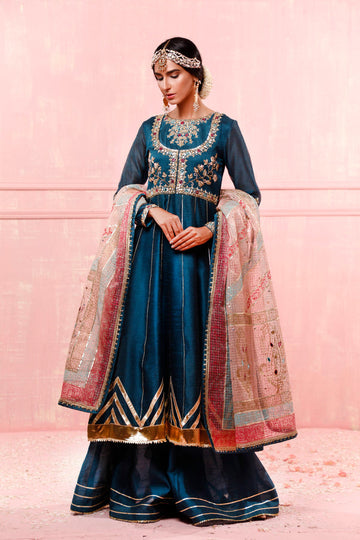 Wahajmkhan | Festive Fiesta Formals | TEAL LOVE