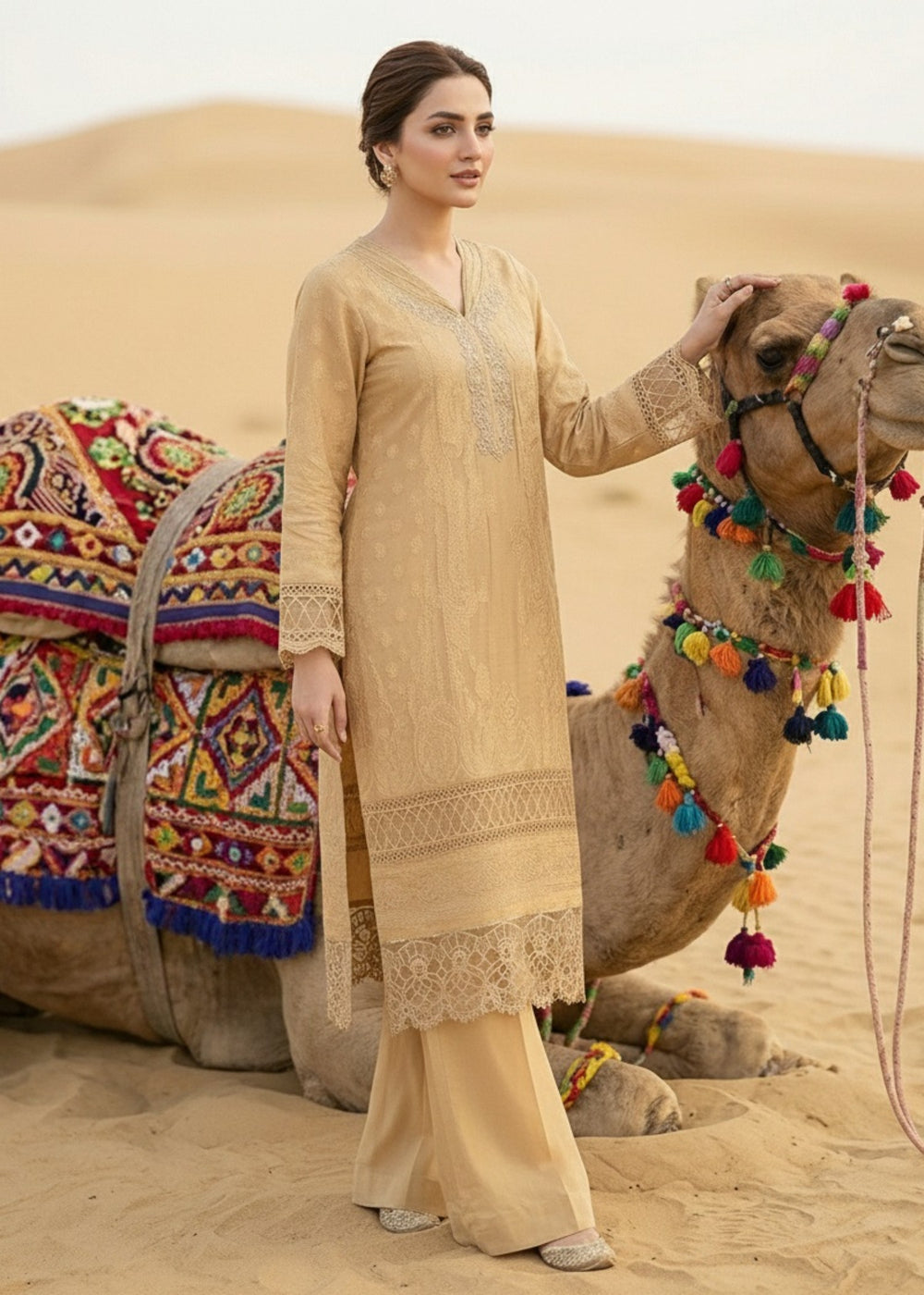 Diara Couture | Eid Lawn 26 | EID. COCOA - ZD-21
