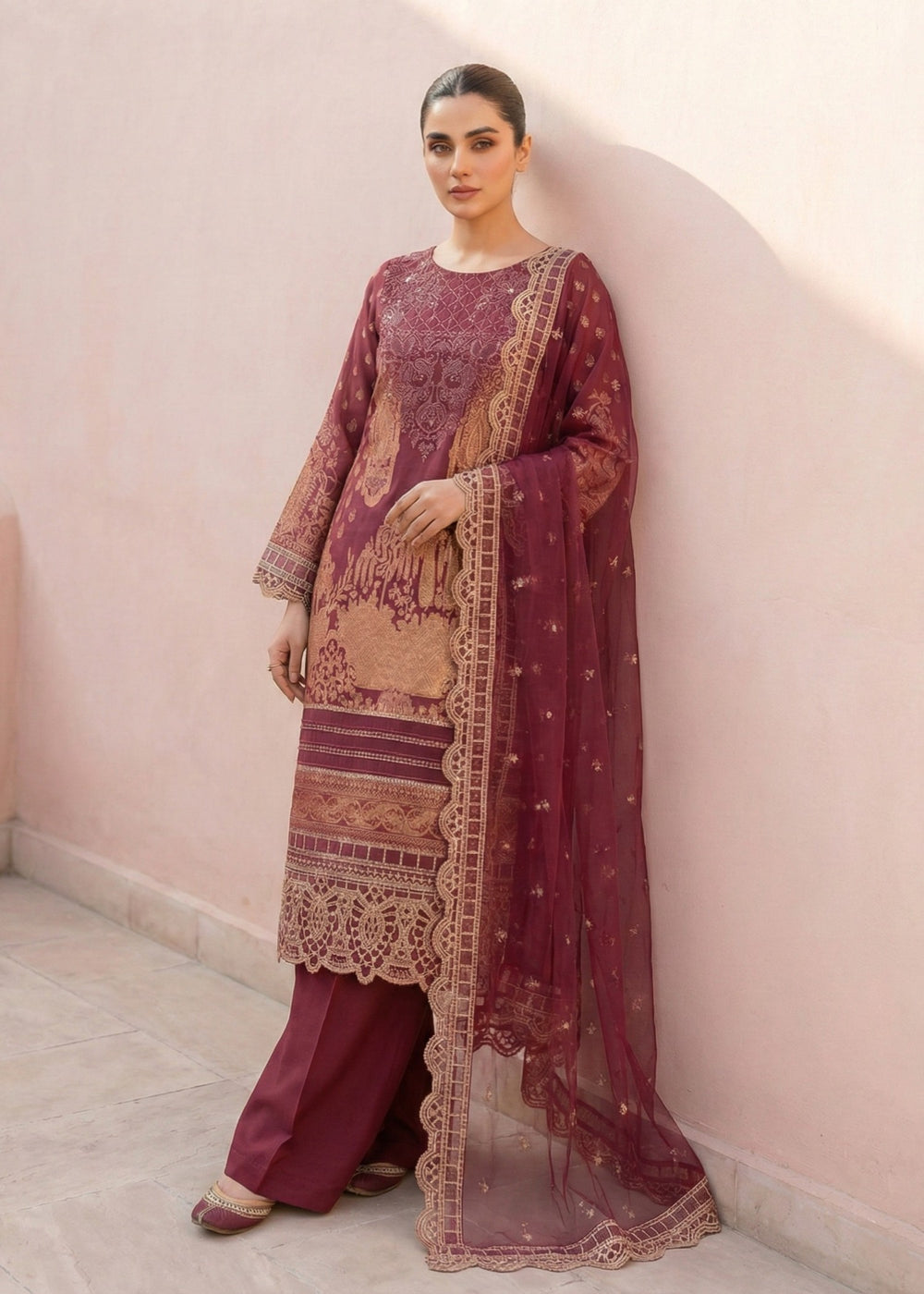 Diara Couture | Eid Lawn 26 | MIRAAJ - LAWN-18