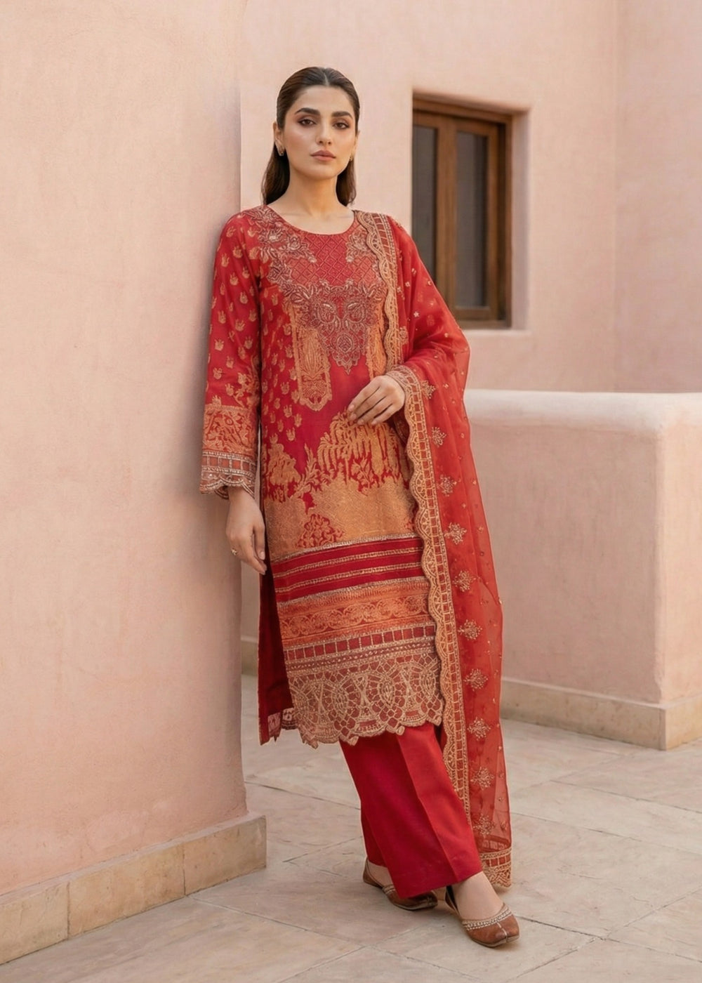 Diara Couture | Eid Lawn 26 | MIRAAJ - LAWN-18