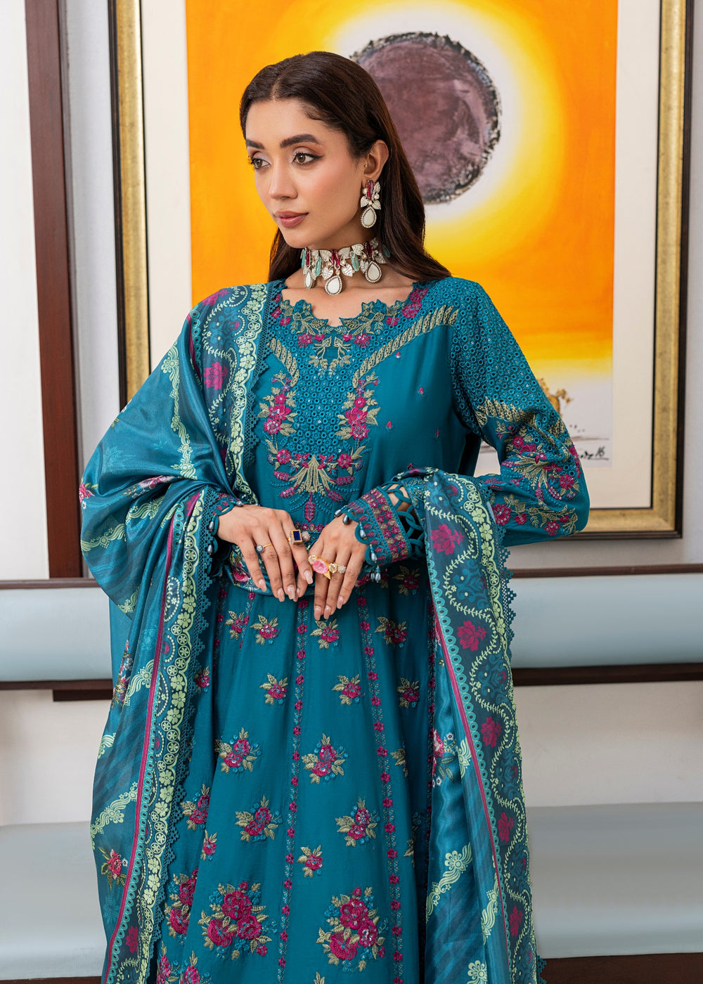 Diara Couture | Eid Lawn 26 | EID. MIRAQ - ZD-04