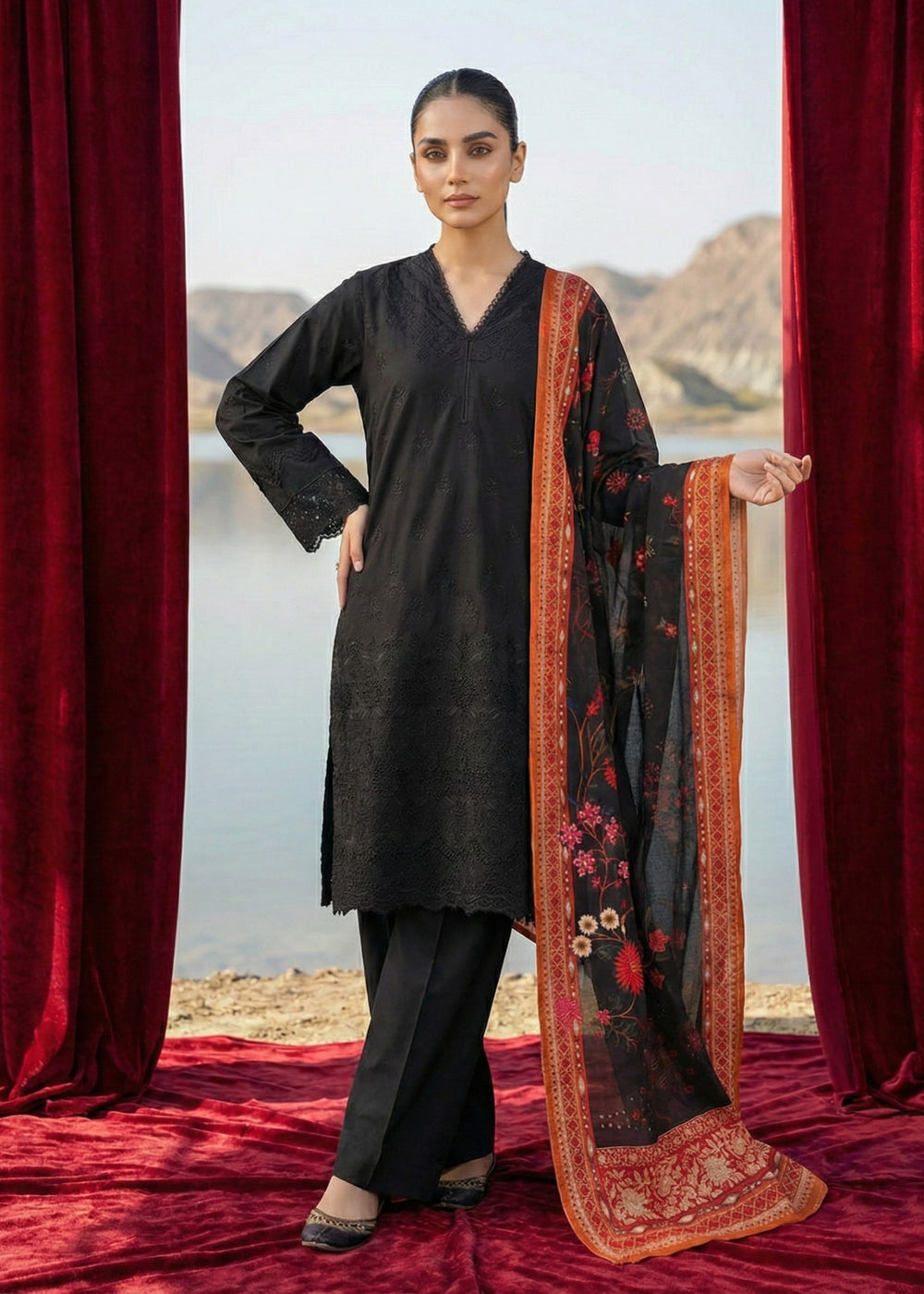 Diara Couture | Eid Lawn 26 | ZELI - ZD-5060
