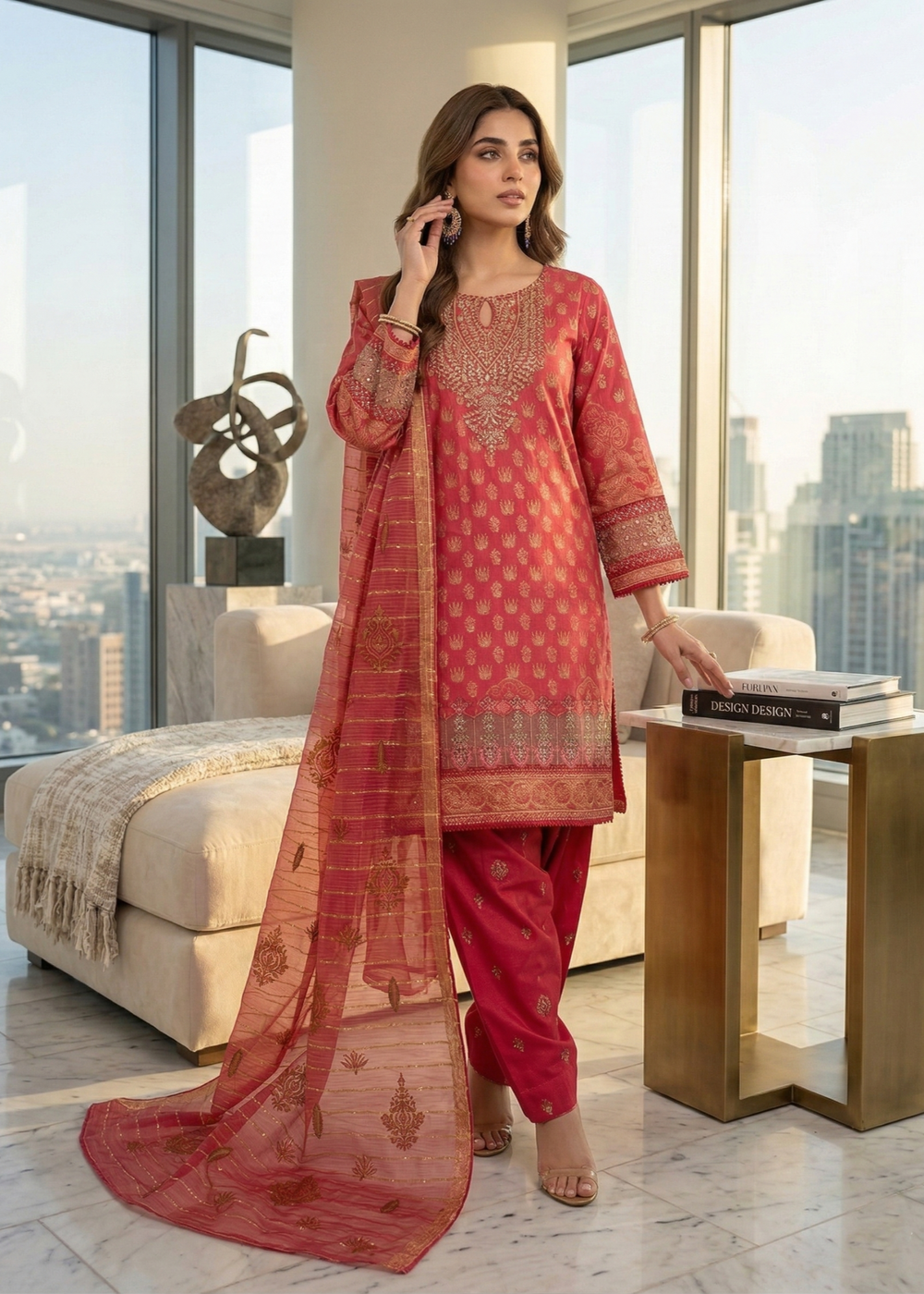 Diara Couture | Eid Lawn 26 |  NAISHA - ZD-23
