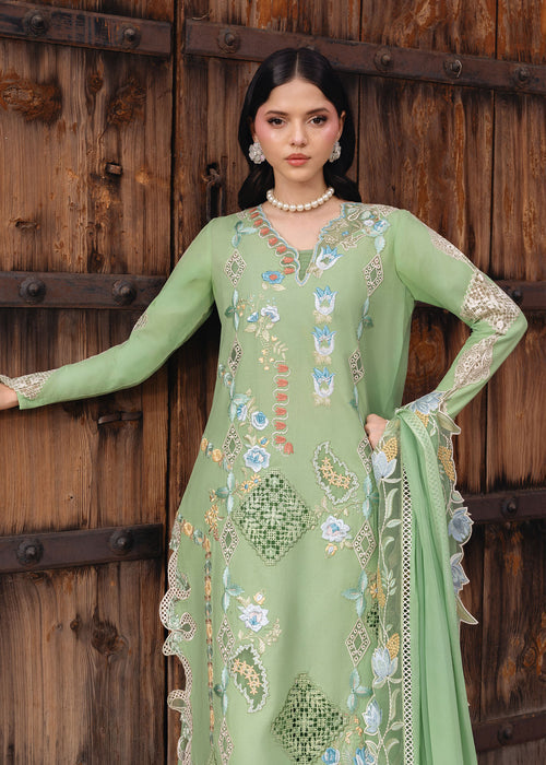 Saira Shakira | Raya Lawn Pret | Celeste Bloom