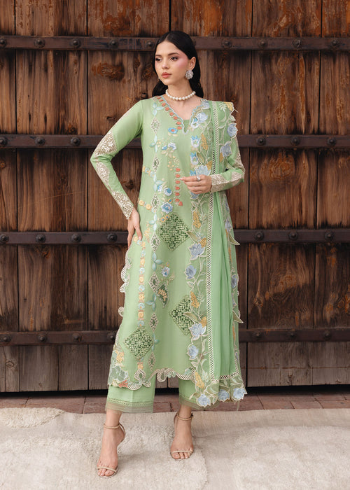 Saira Shakira | Raya Lawn Pret | Celeste Bloom