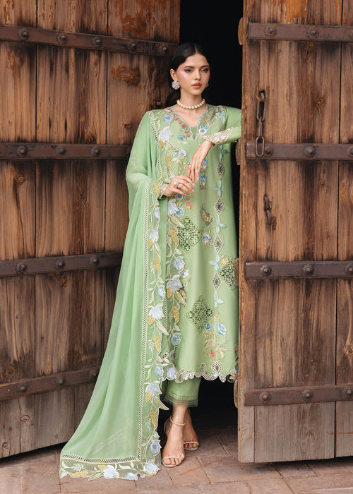 Saira Shakira | Raya Lawn Pret | Celeste Bloom