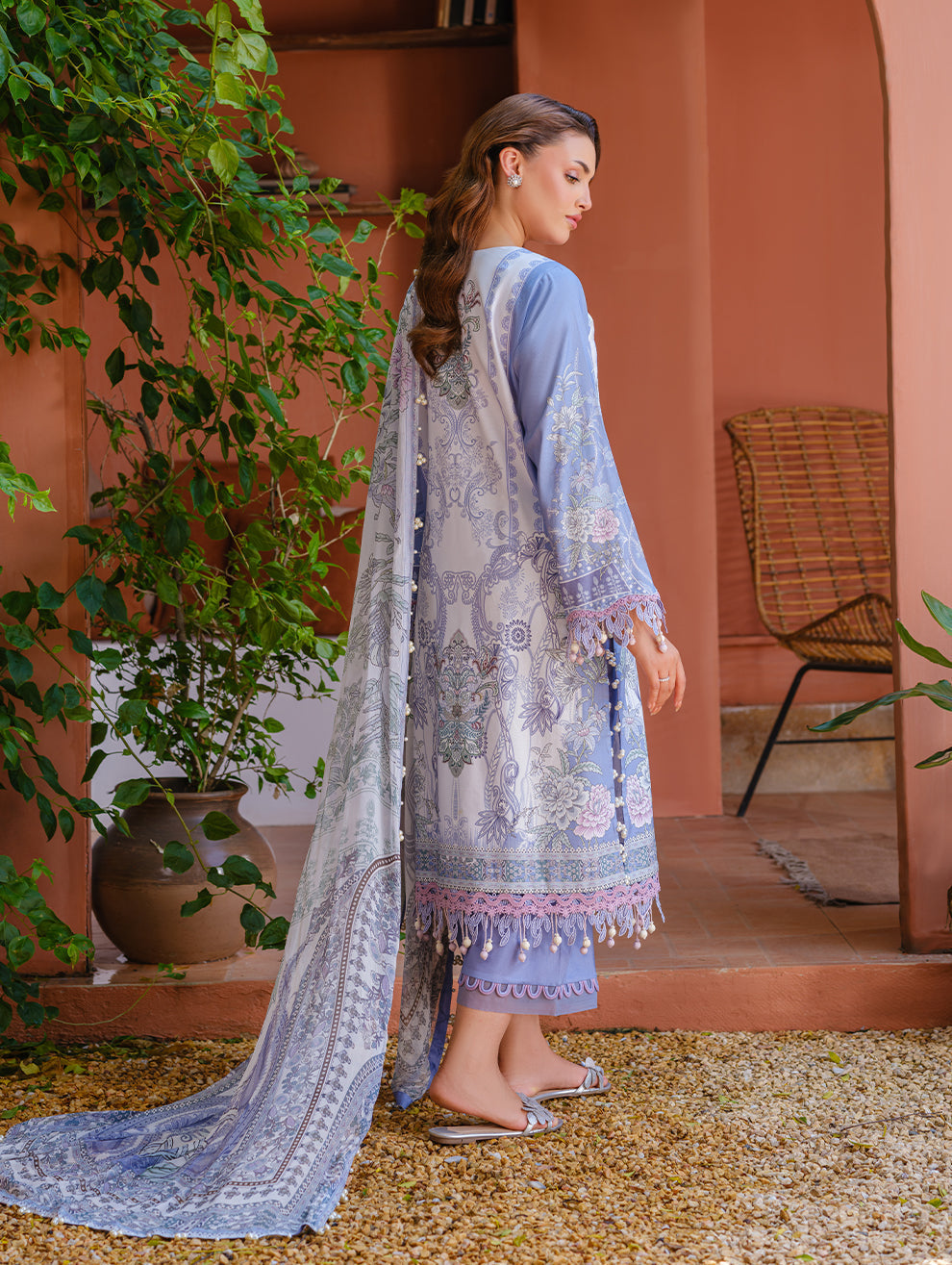 Jade | Cambric 25 | URBANE EMBROIDERED CAMBRIC 25 LB