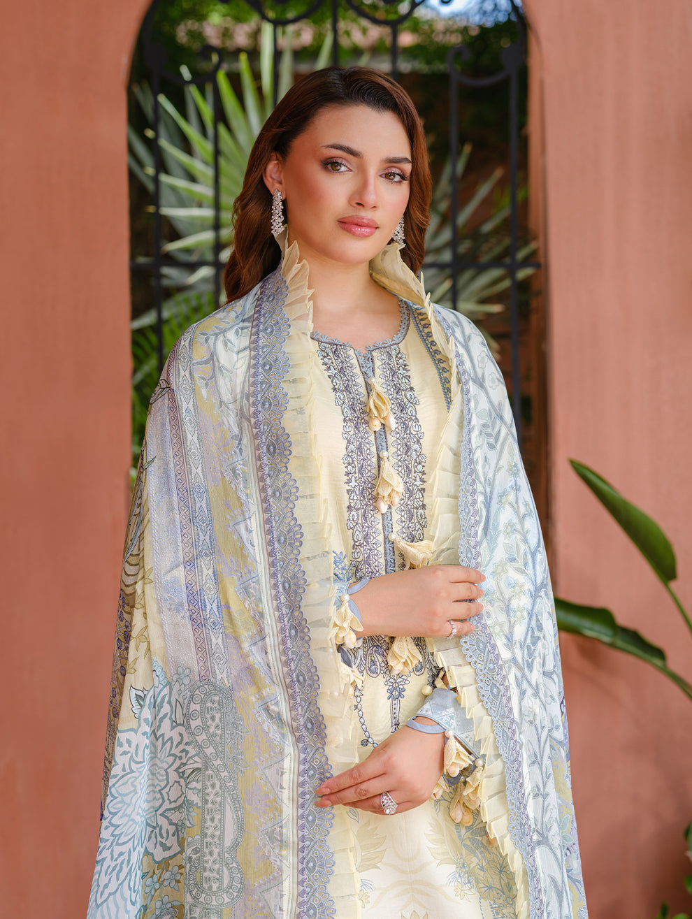 Jade | Cambric 25 | URBANE EMBROIDERED CAMBRIC 25 T