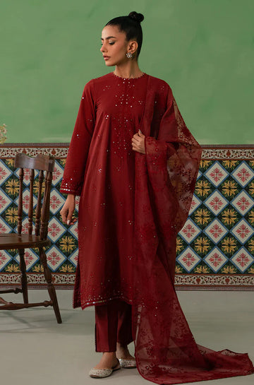 Cross Stitch | Mahiri Embroidered Collection | ROSE FLORINE