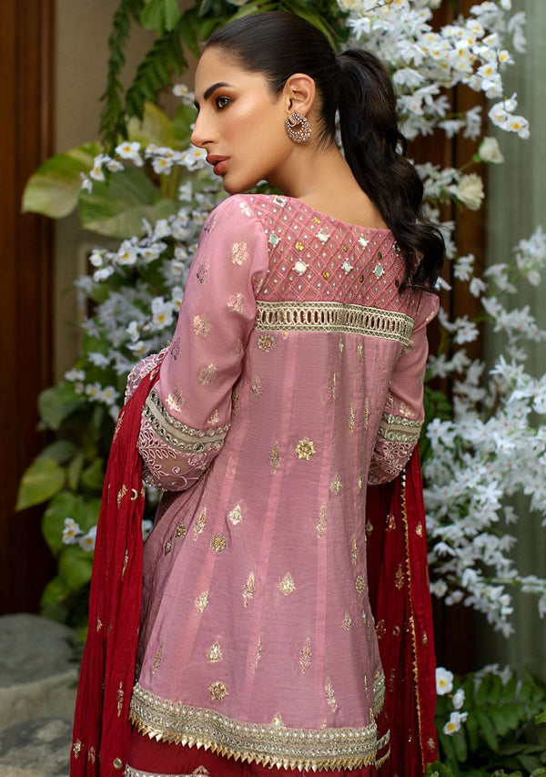 Layla Chatoor | Luxury Pret | Peplum Angrakha Top