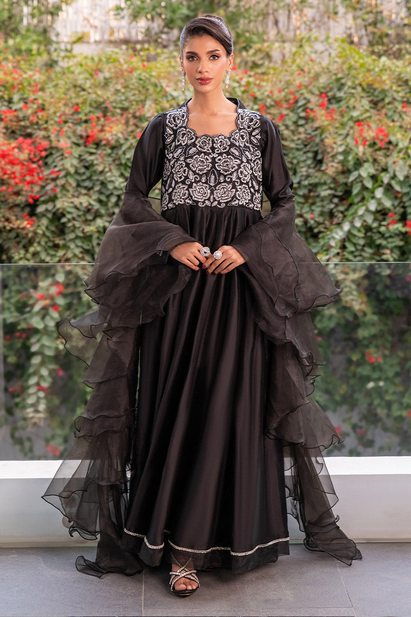 Chic Ophicial | Celenia Pret | Elegant Black Kalidar