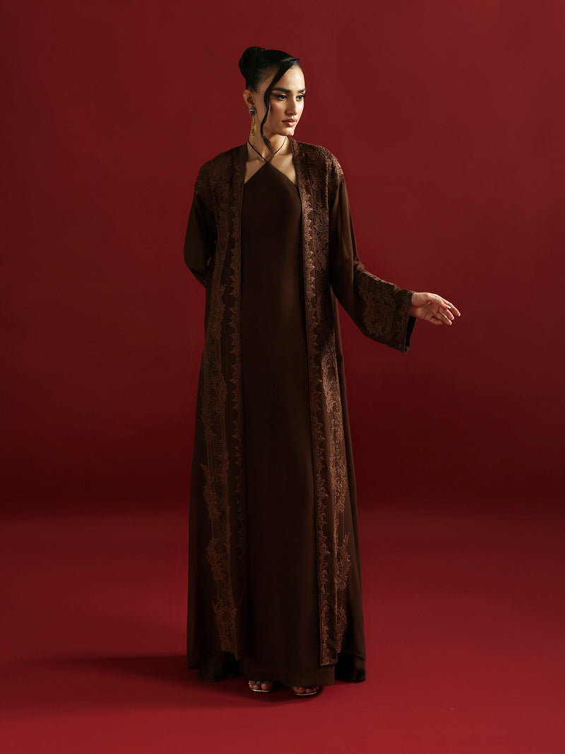 Caia | Embroidered Edit | Cocoa