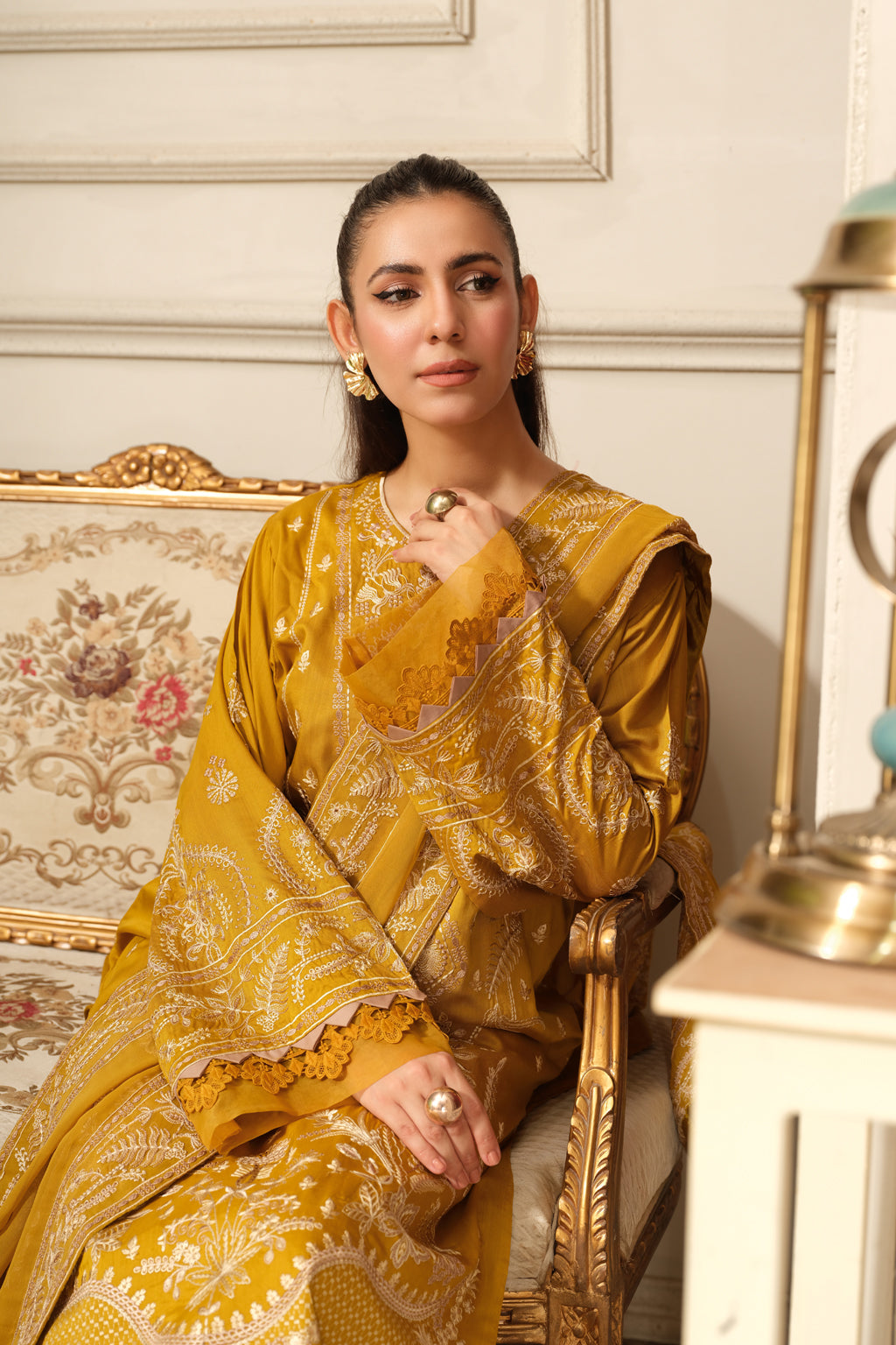 Johra | Silsila Embroidered Viscose | JH-257-SIL